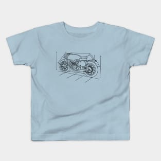 cafe racer Kids T-Shirt